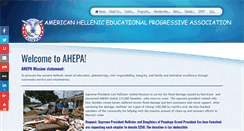 Desktop Screenshot of ahepa.org